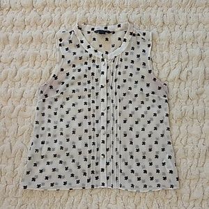 French Connection Sheer Tank